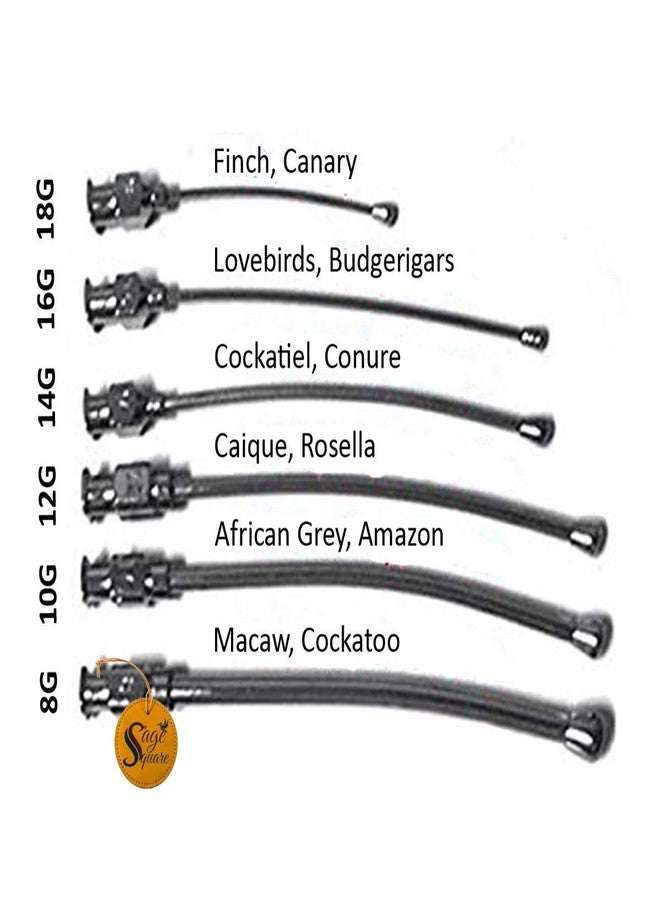 سايج سكوير محقنة تغذية يدوية مربعة قابلة للتعديل من سيج مع مجموعة كاملة للطيور والجراء والقطط والكلاب والقطط والهامستر (30 مل) - Image 3